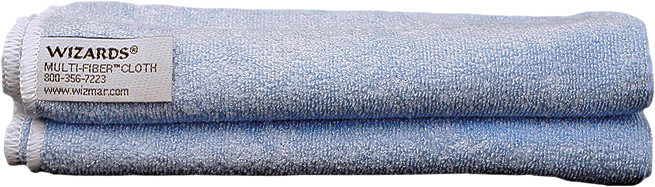 Wizards - Multi-fiber Cloth Blue 23"x16" - 11420