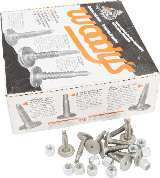 Woodys - Signature Series Stainless Steel Studs 1.325" 144/pk - SSP-1325-CS Woodys - Signature Series Stainless Steel Studs 1.325" 144/pk - SSP-1325-CS