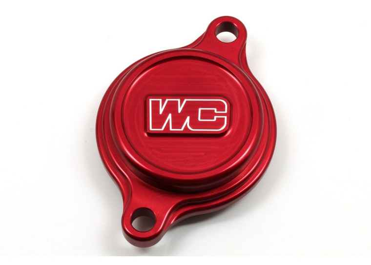 Works - Oil Filter Cover Red Yam - 27-150