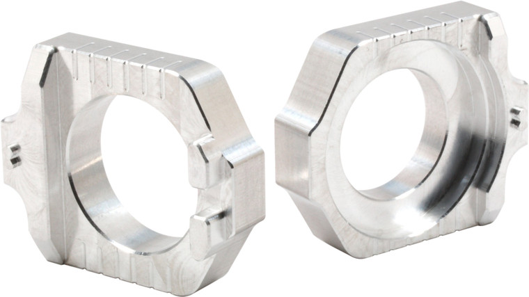 Works - Axle Blocks Elite Ktm/hus Silver - 17-315