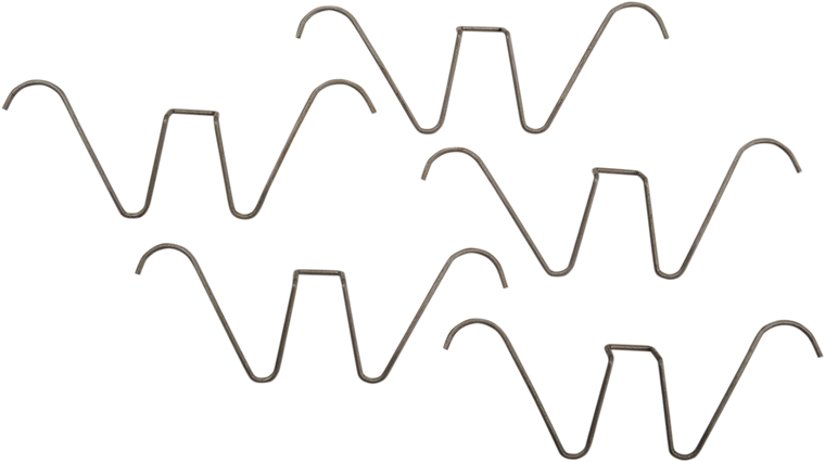 Drag Specialties - Headlight Bezel Springs - 5 Pack - Headlight Bezel Top Spring - L20-6117-S