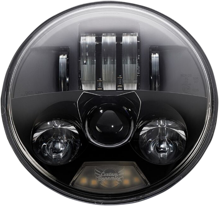 Custom Dynamics - ProBEAM LED Headlamp 5.75" - Black - 5.75" ProBEAM LED Headlamp - PB-575-B