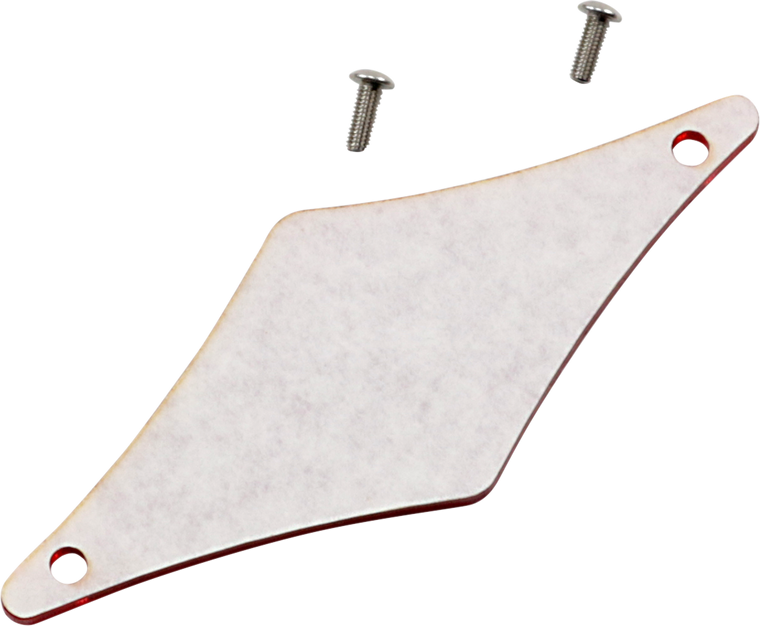 Drag Specialties - Replacement Lens - Red - Replacement Red Diamond Lens - 28-6047-R