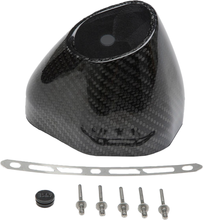 Yoshimura - End Cap Kit Right Side R77 Rh Cf Flared - YM7-CFR-01-K