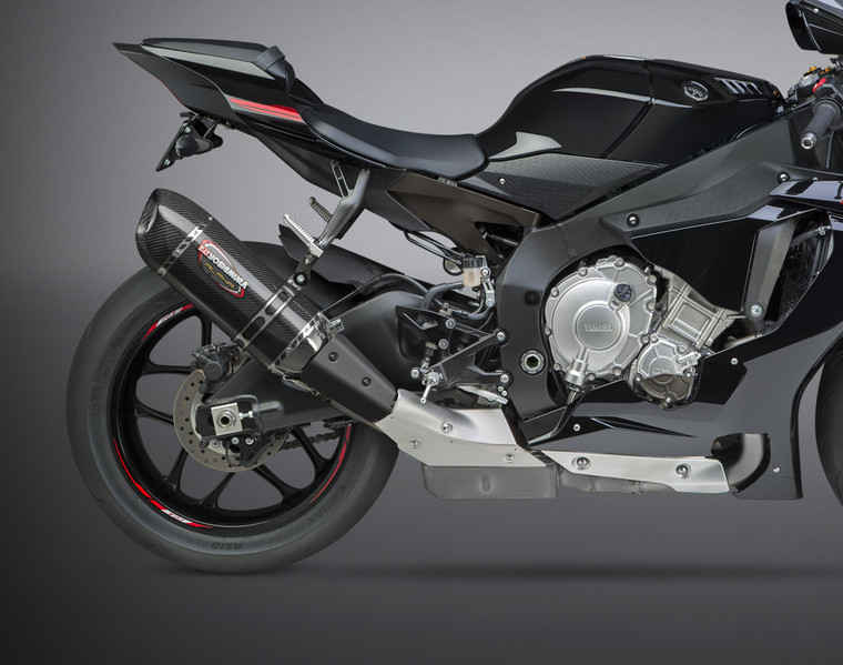 Yoshimura - Exhaust Signature Alpha Slip-on Ss-cf-cf - 13141EM220