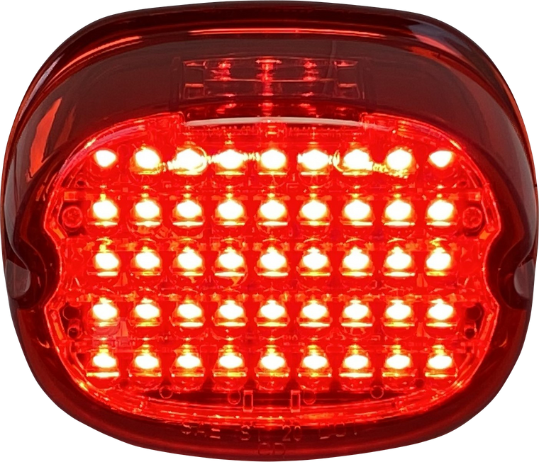 Custom Dynamics - Taillight - No Window - Red - Low Profile LED Taillight - CD-TL-NW-R