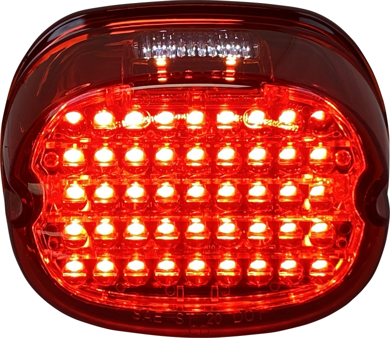 Custom Dynamics - Taillight - Top Window - Red - Low Profile LED Taillight - CD-TL-TW-R