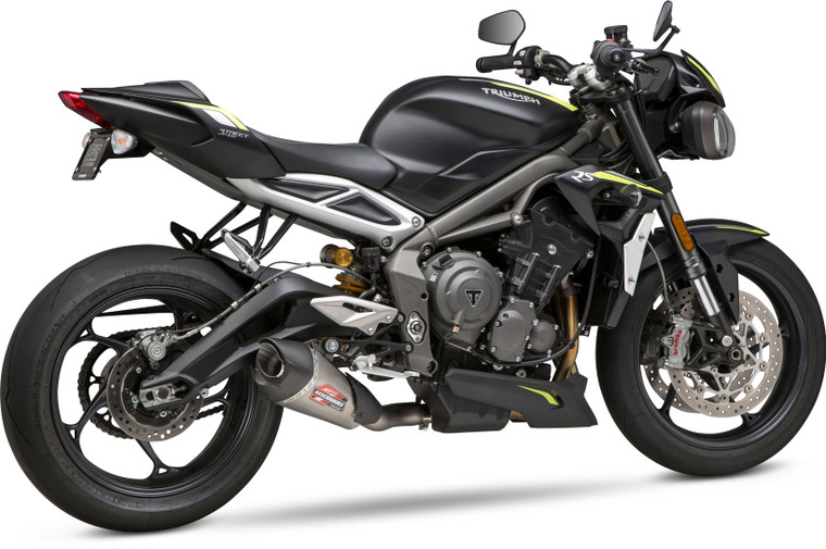 Yoshimura - Exhaust Street At2 Works Slip-on Ss-ss-cf - 19680BP521