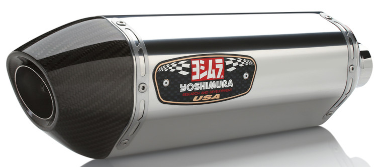 Yoshimura - Exhaust Street R-77 Slip-on Ss-ss-cf Dual - 1121205