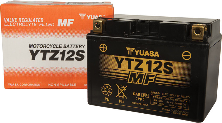 Yuasa - Battery Ytz12s Sealed Factory Activated - YUAM7212A
