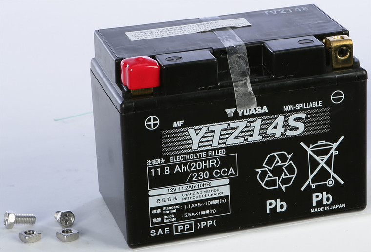 Yuasa - Battery Ytz14s Sealed Factory Activated - YUAM72Z14