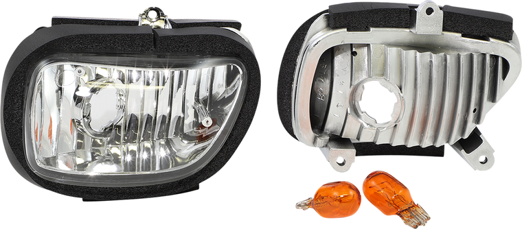 Parts Unlimited - Clear Mirror Turn Signal Lens - GL1800 - Clear Turn Signal Lenses - 45-1228