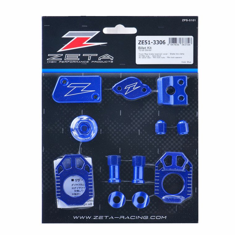 Zeta - Billet Kit Yam Blue - ZE51-3306