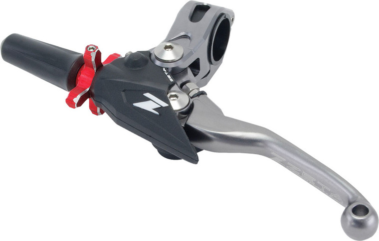 Zeta - Pivot Perch Fp 3-finger Titanium/red - ZE43-2310 Zeta - Pivot Perch Fp 3-finger Titanium/red - ZE43-2310