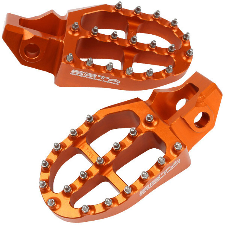 Zeta - Aluminum Footpegs Orange - ZE93-1827 Zeta - Aluminum Footpegs Orange - ZE93-1827