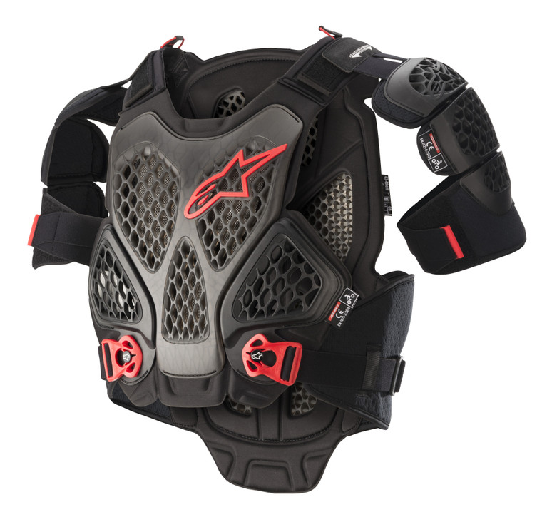 Alpinestars - A-6 Chest Protector Black/anthracite Xs/sm - 6700022-1036-XS/S Alpinestars - A-6 Chest Protector Black/anthracite Xs/sm - 6700022-1036-XS/S