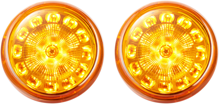 Custom Dynamics - Bullet Signal Insert - 1156 - Amber - ProBEAM Turn Signal Inserts - PB-A-1156