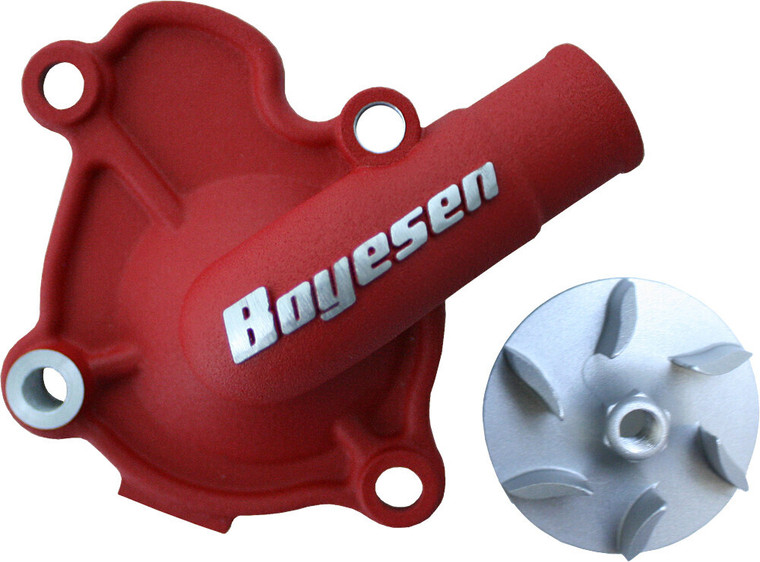 Boyesen - Waterpump Cover & Impeller Kit Red - WPK-06DR