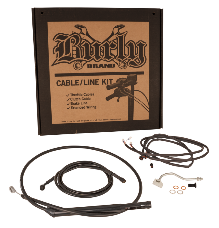 Burly Brand - Cntrl Kit  15" Bagger Blk `21-22 Flht/cu/k/kl Flhx/s W/ - B30-1315