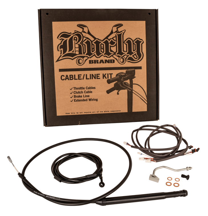 Burly Brand - Cntrl Kit  16" Gorilla Blk `21-22 Flhr/fltr W/abs - B30-1309