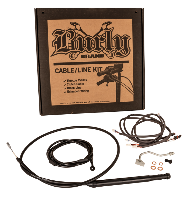 Burly Brand - Cntrl Kit  18" Gorilla Blk `21-22 Flhr/fltr W/abs - B30-1310