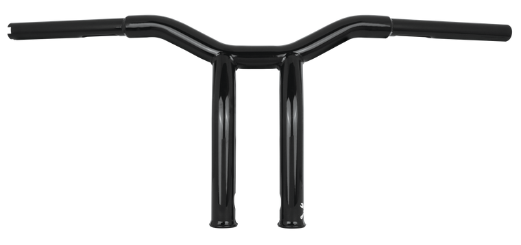 Burly Brand - Dominator Raked Bar 10" 1.25" Gloss Black - B12-6051B
