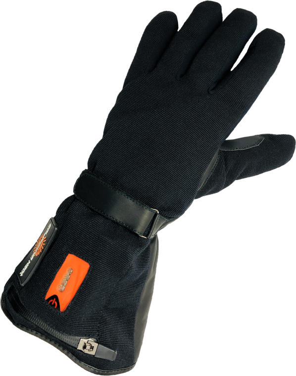 California Heat - 7v Activflexx Gloves Black Md - 7GLAF-M