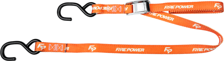 Fire Power - 1" Tie-down Orange 2/pk - 29-13011