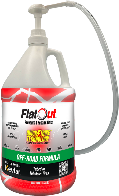 Flat Out - Tire Sealant 1 Gal 4/case - 26124 Flat Out - Tire Sealant 1 Gal 4/case - 26124