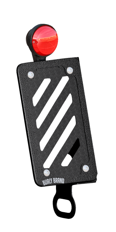 Burly Brand - License Plate Mount - Side Mount - License Plate Kit - B13-3001TB