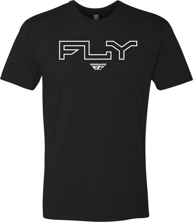 Fly Racing - Fly Edge Tee Black Md - 354-0308M