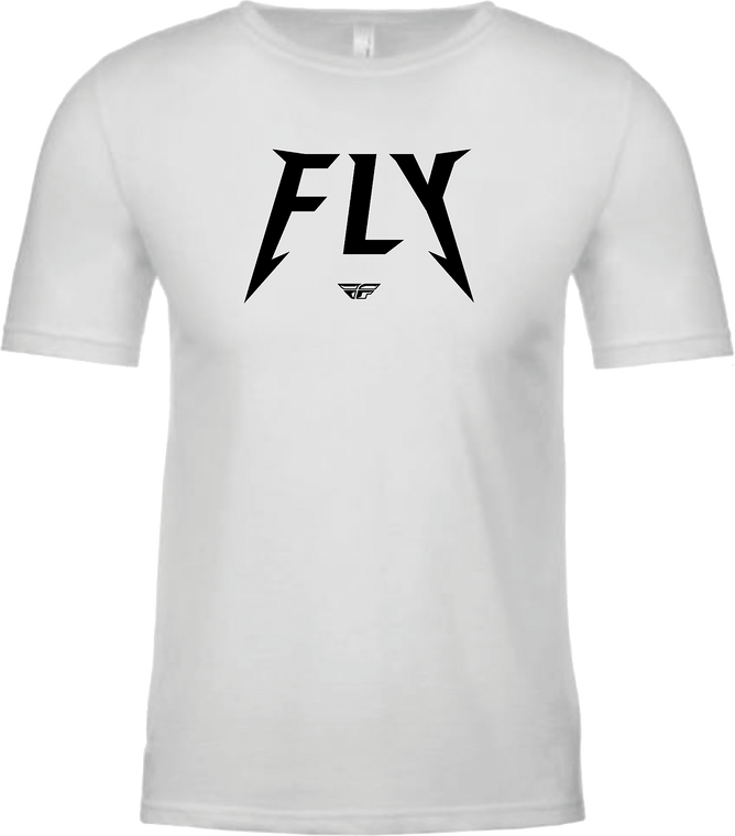 Fly Racing - Fly Master Tee White Lg - 354-0321L