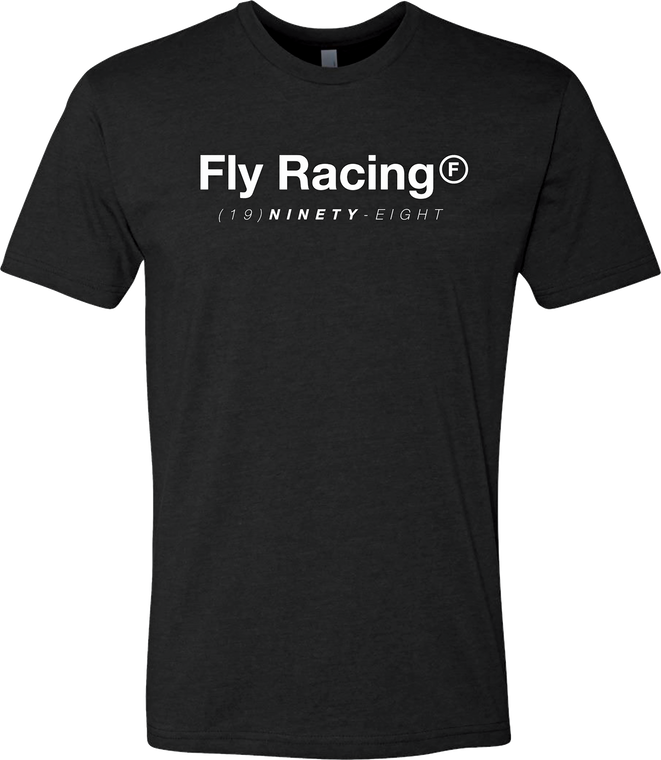 Fly Racing - Fly Trademark Tee Black Md - 354-0313M Fly Racing - Fly Trademark Tee Black Md - 354-0313M
