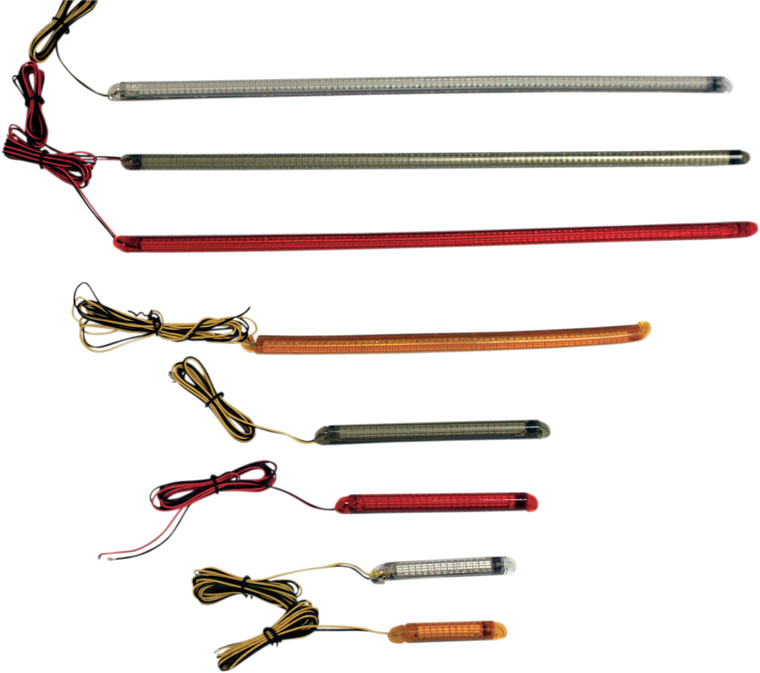 Custom Dynamics - TruFLEX LED Strip - 2.2" - Red/Red - TruFLEX Flexible LED Strip - TF10RR