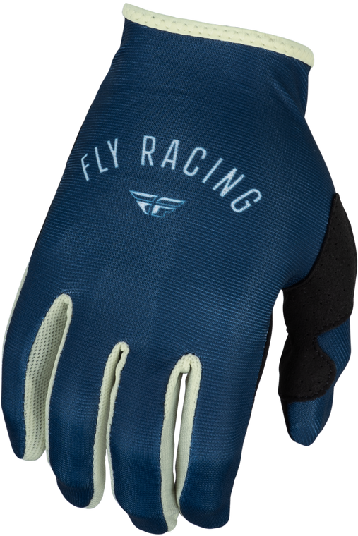 Fly Racing - Girl's Lite Gloves Navy/ivory Yl - 377-612YL