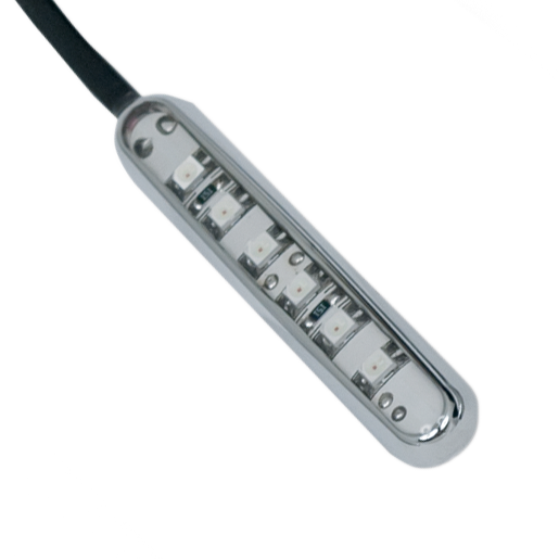 Custom Dynamics - Magic Spot - Red - Chrome - Magic Spots - MS6REDC