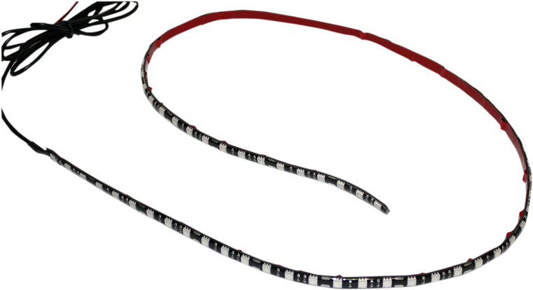 Custom Dynamics - Low-Profile LED Accent Lights - 72-LED - Red - Magicflex Low-Profile LED Accent Lights - M272RED