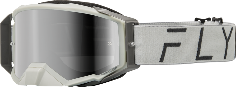 Fly Racing - Zone Pro Goggle Grey W/ Grey Mirror/smoke Lens - 37-51910