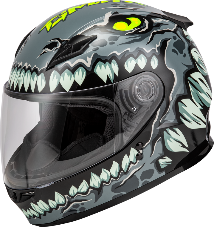 Gmax - Youth Gm-49y Drax Helmet Grey Ym - F1499241