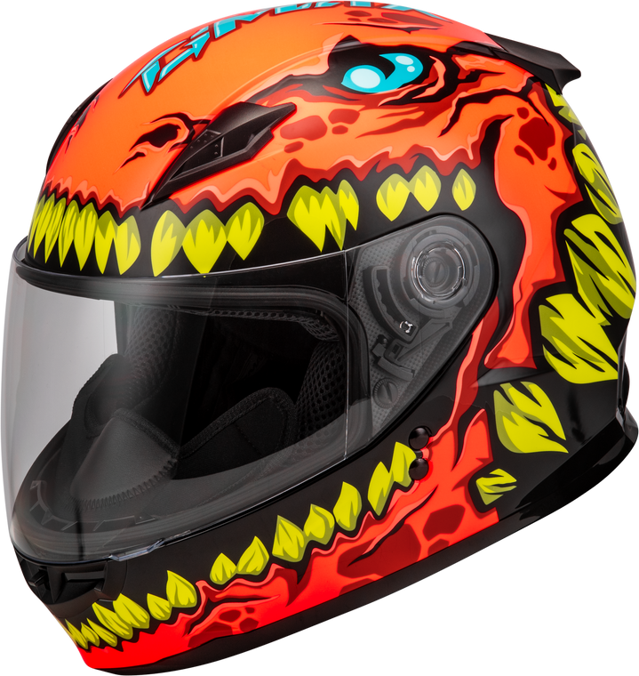 Gmax - Youth Gm-49y Drax Helmet Orange Ys - F1499270