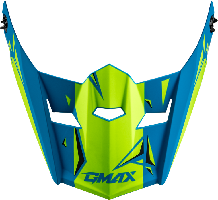 Gmax - Youth Mx-46y Unstable Visor Matte Blue/green Ys-yl - G0465182