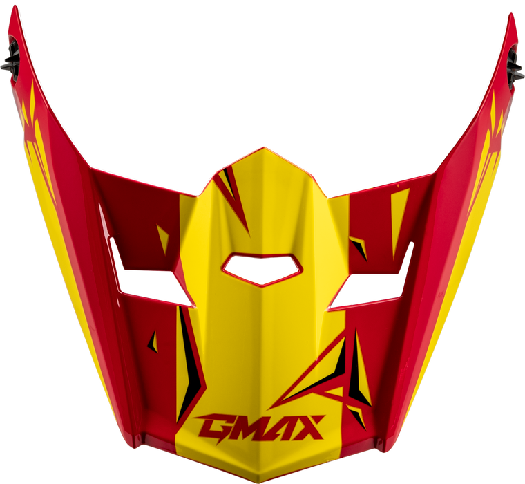 Gmax - Youth Mx-46y Unstable Visor Red/yellow Ys-yl - G0465232