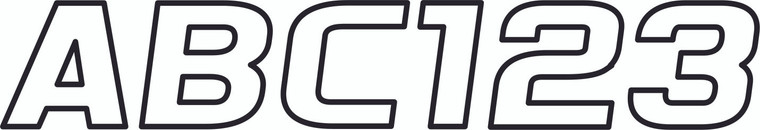 Hardline - 700 Pwc Kit Wht/blk - WHBLK700