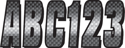 Hardline - Series 300 Registration Kit (chrome/black) - CHBKG300