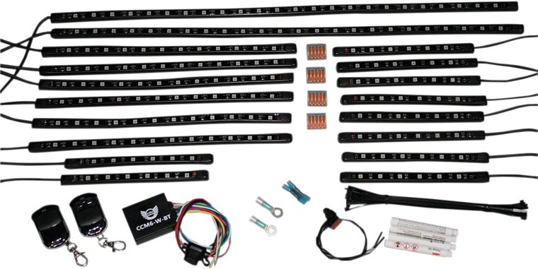 Custom Dynamics - Off-Road Kit - Level 1 - Magical Wizards Heavy Duty Off-Road LED Accent Light Kit - MWZ-OR-01