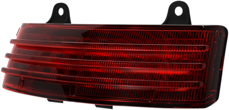 Custom Dynamics - Tribar Taillight - '06-'09 - Red - Dual-Intensity LED TriBar Taillight - PB-TRI-1-RED