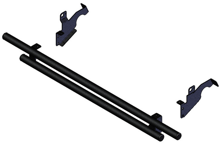 Kfi - Rear Bumper Black Hon - 101565 Kfi - Rear Bumper Black Hon - 101565