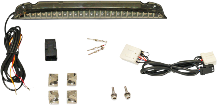 Custom Dynamics - Luggage Rack Light -Smoke - Dual-Intensity Luggage Rack LED Light Bar - CD-LR-02-S