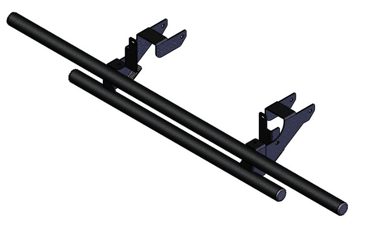 Kfi - Rear Bumper Black Pol - 101360