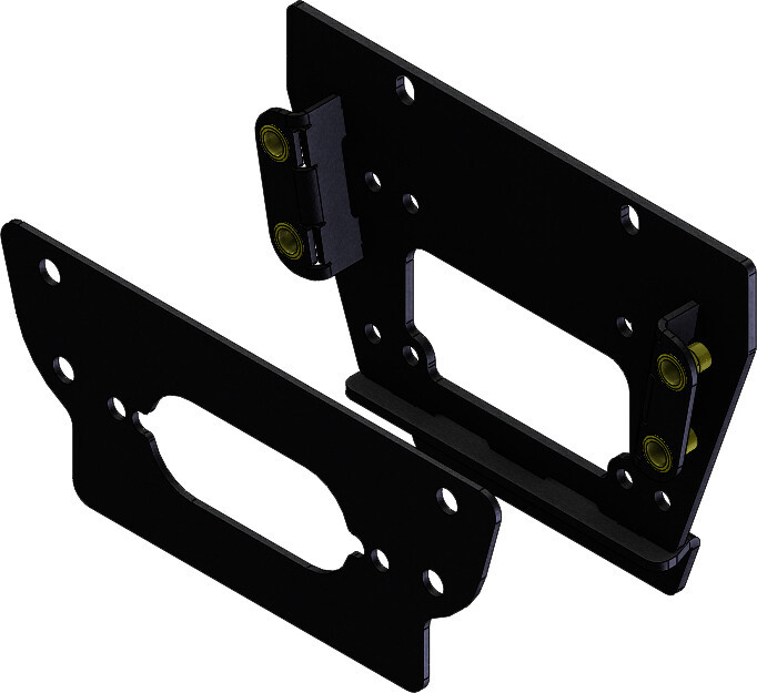 Kfi - Winch Mount Kaw - 101805